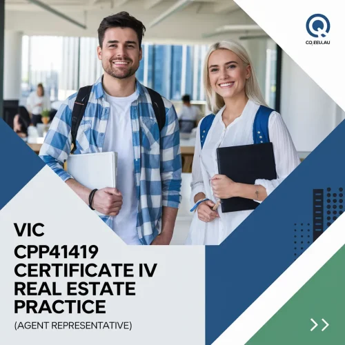 VIC CPP41419 Certificate IV Real Estate Practice (Agent Representative)